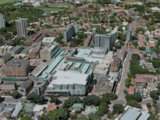 Durban City, South Africa (2020) 3D Model preview