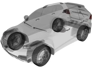 Lifan X60 3D Model preview