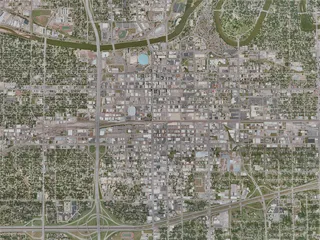 Wichita City, USA (2020) 3D Model preview