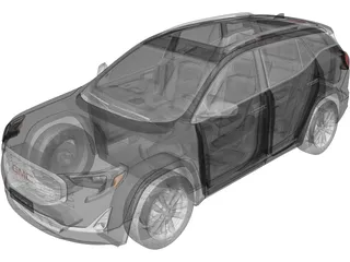 GMC Terrain Denali (2020) 3D Model preview