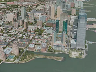 Jersey City, USA (2020) 3D Model preview