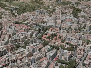Messina City, Italy (2020) 3D Model preview