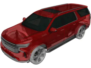 Chevrolet Suburban (2020) 3D Model preview