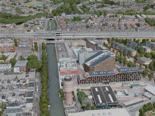 Utrecht City, Netherlands (2020) 3D Model preview