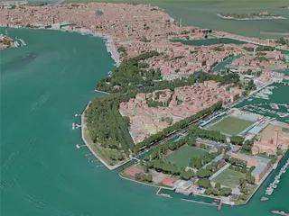 Venice City, Italy (2020) 3D Model preview