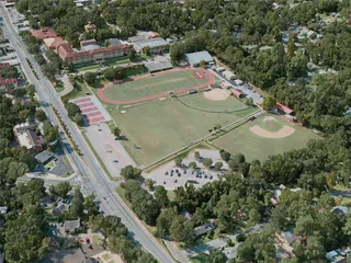 Tallahassee City, USA (2020) 3D Model preview