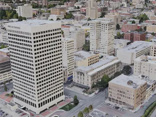Tacoma City, USA (2020) 3D Model preview