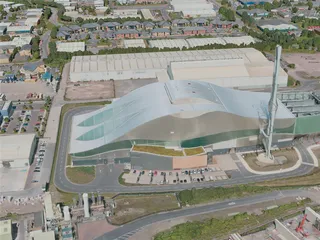 Cardiff City, UK (2020) 3D Model preview
