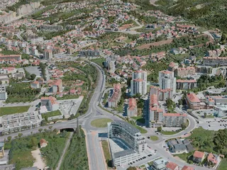 Coimbra City, Portugal (2020) 3D Model preview