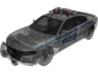 Dodge Charger PPV (2016) 3D Model preview