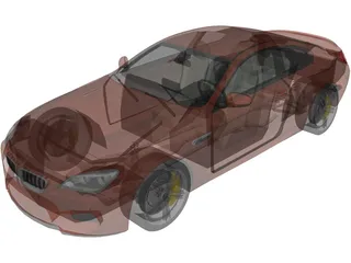 BMW M6 (2015) 3D Model preview