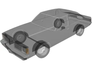 Pontiac LeMans (1979) 3D Model preview