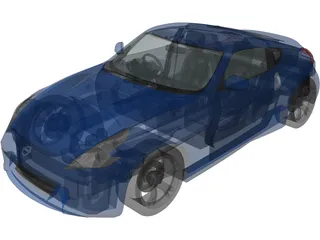 Nissan 370Z (2009) 3D Model preview