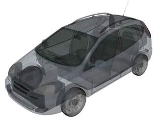 Daewoo Tacuma (2004) 3D Model preview