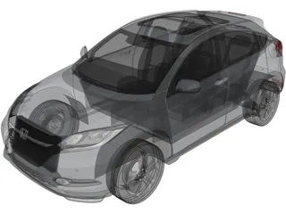Honda HR-V (2016) 3D Model preview