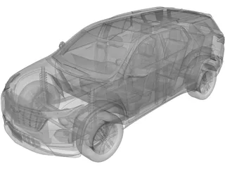 Chevrolet Traverse High Country (2020) 3D Model preview