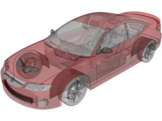 Holden Monaro 3D Model preview