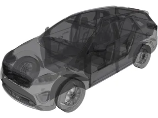 Kia Sorento (2014) 3D Model preview