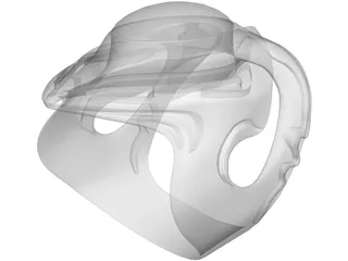 Silver Ring 3D Model preview