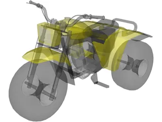 Tricycle 3D Model preview
