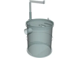 Mini Silos 3D Model preview