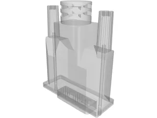 DVI Connector 3D Model preview