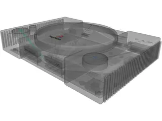 Sony Playstation 3D Model preview