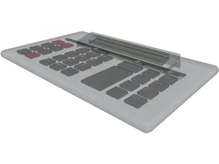 Calculator 3D Model preview