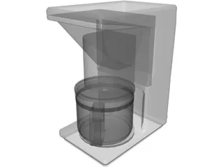 Coffee Maker 3D Model preview
