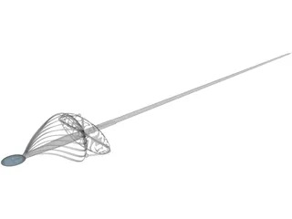 Ancient Sword 3D Model preview