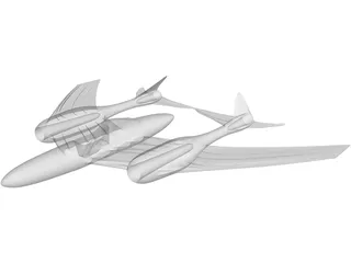 F-32 Swift 3D Model preview