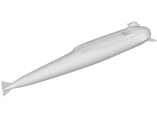 Rei Class Boomer 3D Model preview