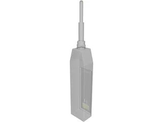 Digital Dial Gauge 3D Model preview