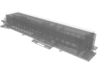 School 3D Model preview