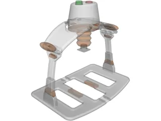 Chest Pump 3D Model preview