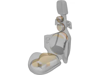 Concept Chair 3D Model preview