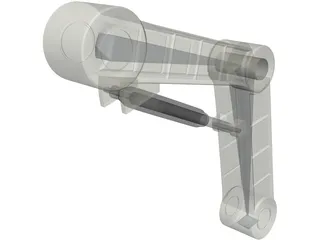 Robot Hand 3D Model preview