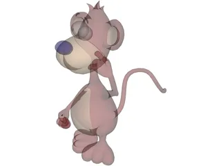 Monkey 3D Model preview