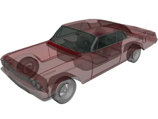 Chevrolet Impala SS (1962) 3D Model preview