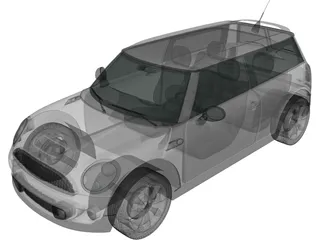 Mini Cooper S Clubman (2011) 3D Model preview
