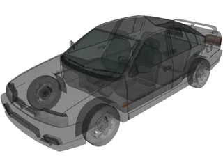 Nissan Primera (1990) 3D Model preview