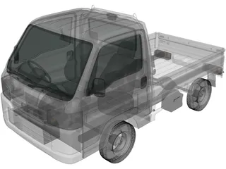 Honda Acty (2012) 3D Model preview