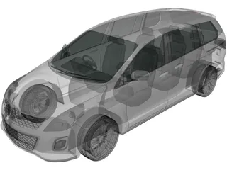 Mazda MPV (2010) 3D Model preview