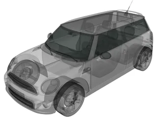 Mini Cooper Clubman (2011) 3D Model preview
