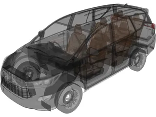 Toyota Innova (2020) 3D Model preview