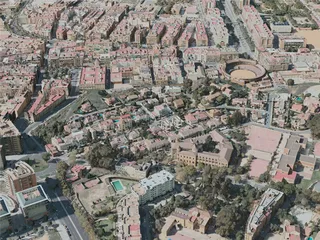 Huelva City, Spain (2020) 3D Model preview