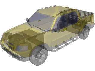 Ford Explorer Sport Trac (2003) 3D Model preview