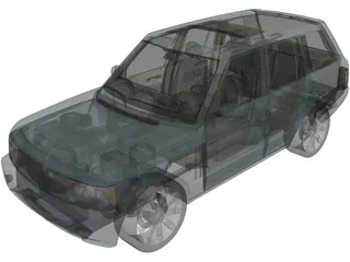 Range Rover Vogue (2004) 3D Model preview