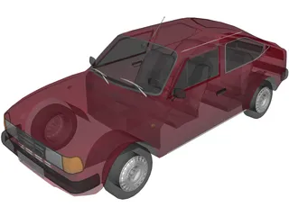 Skoda 105 (1985) 3D Model preview