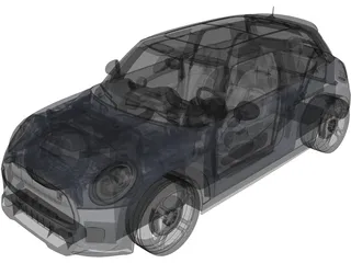 Mini Cooper S JCW (2019) 3D Model preview